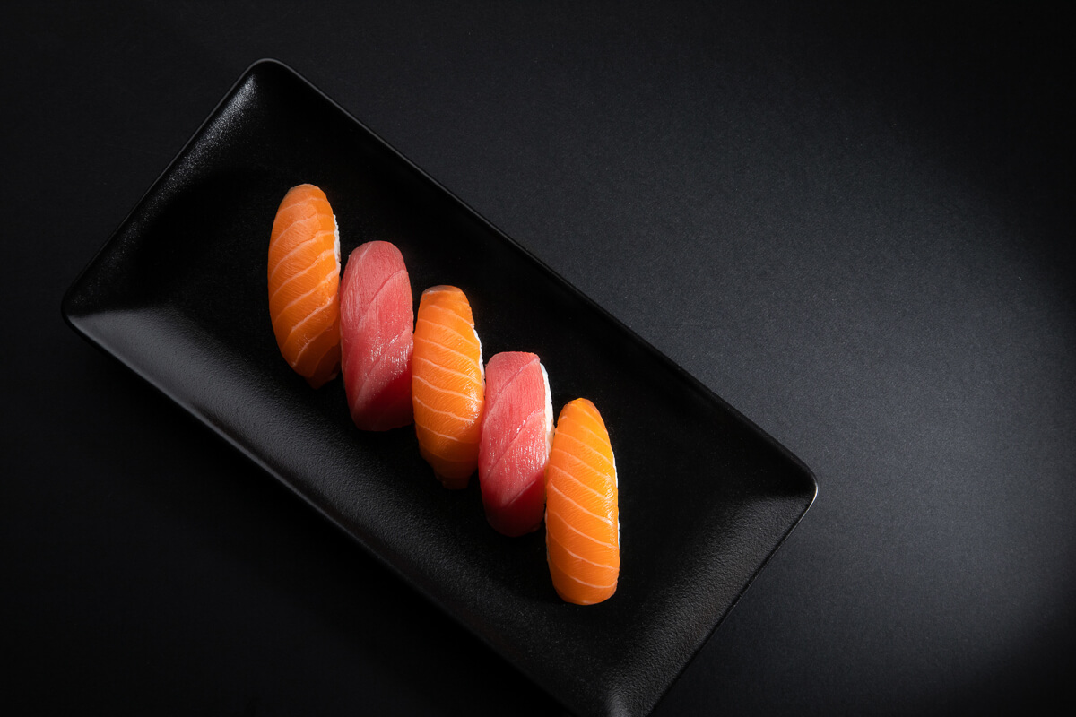 Das Auge isst mit. Premium Sushi by KIBO